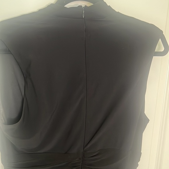 Beautiful full floral skirt sleeveless dress with full under the skirt size 12 - Picture 7 of 8